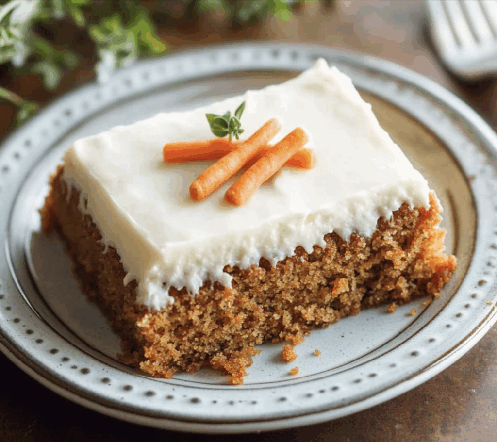 Carrot Sheet Cake - Clara quick dinners